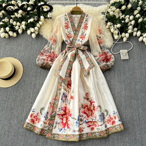green emerald velvet dress Women Spring Summer Silk V-Neck Long Solid Dresses Elegant Korean Festival  Maxi Dress A S at Amazon Women's Clothing store main image 1