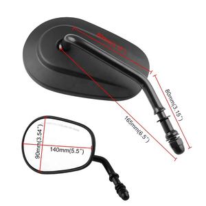 Pièces de Moto Rétroviseur Latéral Noir Rétroviseur de Moto pour Sportster XL 883 <span class=keywords><strong>1200</strong></span> - Product Image 4