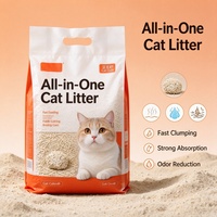 Litière pour chat au tofu testée PH, en fibres végétales naturelles, agglomération rapide, sans poussière, jetable aux toilettes, biodégradable, contrôle efficace des odeurs, sable sûr pour chat