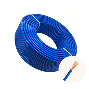 Fabbricazione di alta qualità all'ingrosso H05V-U H07V-U NYA 6 mm2 verde giallo terra cavo Pvc isolato filo elettrico per cablaggio fisso - Product Image 4