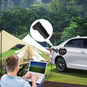 หัวแปลงปลั๊กไฟมาตรฐานแห่งชาติ V2L เป็นปลั๊ก Schuko 16A 220V สำหรับใช้ในบ้านและเดินทาง - Product Image 2