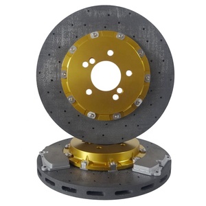 Rotor de disco de freno de cerámica de carbono de titanio, para Benz S63 Audi RS7 <span class=keywords><strong>Abarth</strong></span> 595 Nissan GT-R35 - Product Image 6