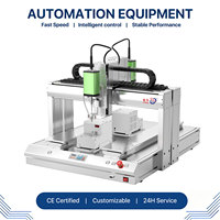 Distributeur de colle automatique double tête pour bureau, haute précision et performance stable