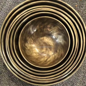Cuencos de Metal de Cuarzo de 25 cm, Modelo Luna Llena, para Sanación, Meditación y Baño de Sonido - Product Image 2