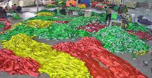 헤비 듀티 아이 투 아이 폴리에스터 1-20 톤 라운드 웨빙 리프팅 슬링 벨트 판매용 리프팅 - Product Image 6