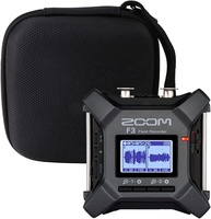 Kotak Penyimpanan Kedap Air Kustom Produsen, Kecil, Bahan EVA, untuk Perekam Suara Zoom F3/F1 Profesional - Perjalanan