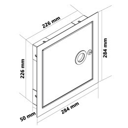Porta di inserimento QUATTRO ESSENTIAL S (Bianco) - Product Image 5