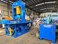 Machine automatique de fabrication de tuiles en plastique recyclé, machine de fabrication de briques en plastique recyclé à vendre
