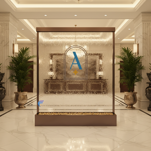 Fuente <span class=keywords><strong>de</strong></span> <span class=keywords><strong>Agua</strong></span> en Cascada <span class=keywords><strong>de</strong></span> Acero Inoxidable con Acabado en Aerosol, Estilo Fuente, para Jardín, Dispositivo <span class=keywords><strong>de</strong></span> Rociado <span class=keywords><strong>de</strong></span> <span class=keywords><strong>Agua</strong></span>, en Venta Ahora - Product Image 2