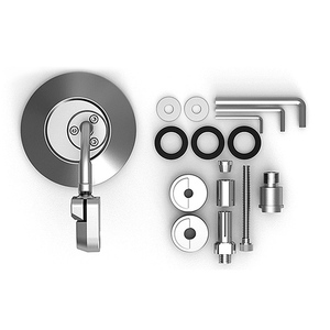 Pour Chinchilla CM300 moto rétroviseur en alliage d'aluminium ACN réflecteur rétro poignée grand Angle grand champ de vision - Product Image 3