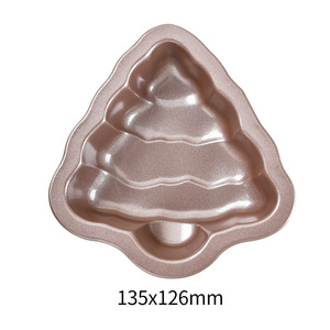 แม่พิม<span class=keywords><strong>พ</strong></span>์เค้กคริสมาสต์แบบไม่ติดกระทะโลหะหนาถาดอบสำหรับใช้ในบ้านเครื่องมือตัดคุกกี้ - Product Image 6