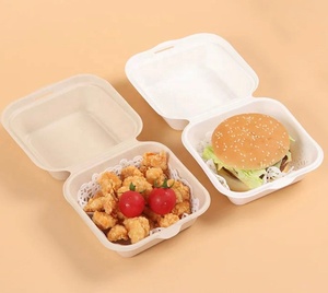 Kemasan Kertas Kraft Anti Minyak Sekali Pakai dengan Logo Cetak Kustom untuk <span class=keywords><strong>Burger</strong></span>, Hot Dog, Makanan, Salad, dan Camilan - Product Image 1
