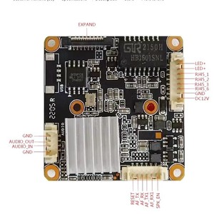 5MP IP Network Camera Module 2.8MM Lens IMX335 SSC30KQ Webcam <strong>CCTV</strong> 12V LAN Cable for RC FPV Racing Camera Robot Vision HD Camera - Product Image 4