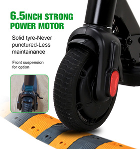 Top nhà tài trợ danh sách điện tử điện Scooter 6.5 inch lốp 250W 2 bánh xe có thể gập lại CE chứng nhận 21-30km/h tốc độ tối đa - Product Image 5