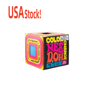 Nouveau Jouet Anti-Stress Cube Changeant de Couleur Needoh en Maltose, Jouet Sensoriel Musical à Presser en TPR et PU, Unisexe, 14 Ans et plus, Stock USA - Product Image 3