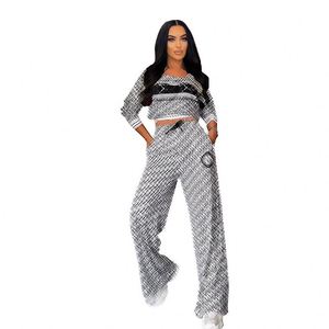 Nouveautés - Vêtements <span class=keywords><strong>de</strong></span> créateurs - Marques célèbres - Boutique tendance - Vêtements <span class=keywords><strong>de</strong></span> détente pour femmes - Ensembles pour femmes - <span class=keywords><strong>Ensemble</strong></span> deux pièces pour femmes - Vêtements pour femmes - Hiver - Product Image 5