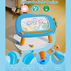 Etch Sketch Birthday Tablero de dibujo magnético para niños pequeños Mess Free Doodle Board Pad Kids Magna Tablero de escritura - Product Image 6