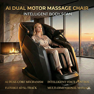 Luxury AI 4D Chair <b>Zero</b> <b>Gravity</b> <b>Recliner</b> Heating Airbag Wireless Health Monitoring Li Variable Rail - Product Image 2