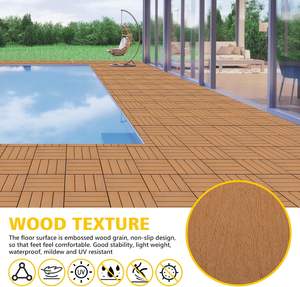 GOOD PRICE Modular Anti Slip PP PVC Plastic <b>Flooring</b> Mats Interlocking Garage Deck Tiles <b>Outdoor</b> Patio Floor - Product Image 2