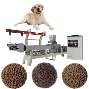 Small 100kg/h Dog Food Extrusion Line CE Certified Commercial Dog Food <b>Processing</b> <b>Machine</b> Pet Food Equipment - Product Image 2
