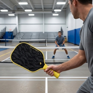 Raquette de pickleball en fibre de carbone durable et longue durée de vie pour les amis, les collègues et les matchs d'équipe - Product Image 6