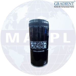 Filtre à huile métallique B004800770001 compatible avec les compresseurs d'air à vis ELGi - Product Image 3