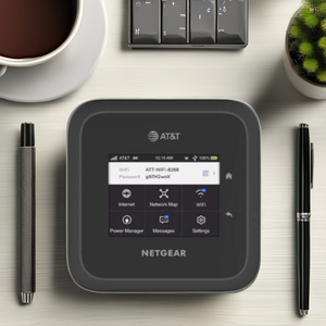 Router Wireless WiFi 5G HKCC Netgear Nighthawk M6 MR6110 AT&T LTE CAT20, Uso Domestico Globale MmWave Sub-6, 1300Mbps Max QoS - Product Image 4