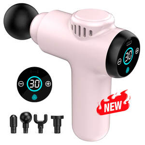 Q9073 Nuova Idea Prodotto 2025, Pistola per Massaggio Ultra-<span class=keywords><strong>Mini</strong></span> all'Ingrosso Online, 4 Testine Massaggianti, 30 Livelli di Velocità, 6-8 Ore di Autonomia - Product Image 1