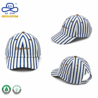 Produttore Professionale OEM ODM di Cappelli, Cappellino da Baseball a Righe con Logo Personalizzato per Uso Quotidiano e Outfit Casual