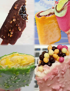 Bốn khuôn mẫu <span class=keywords><strong>2</strong></span> khuôn Ice Lolly Popsicle Máy làm Lollipop Ice Cream Stick Popsicle giá máy - Product Image 6