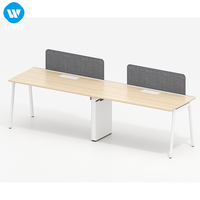 Station de travail de bureau complète, bureau modulaire moderne, extensible, table pour 1 à 8 personnes, durable, écologique, en bois, usage commercial