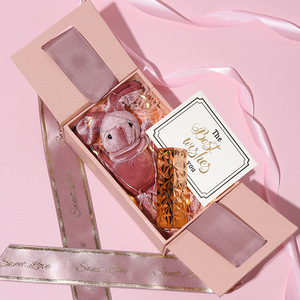 Lipack Wholesale Custom Luxury Magnetic Lid Gift Box Packaging Square Flat Fold Rigid Cardboard Gift Box