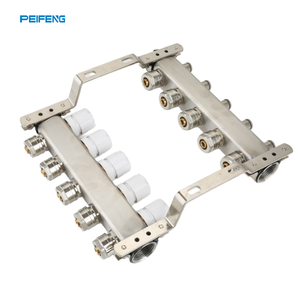 Peifeng thiết kế hiện đại thép không gỉ 5-cách rạng rỡ trung tâm dưới sàn sưởi ấm đa dạng tĩnh nhiệt trộn van - Product Image 2