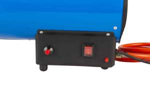 कम शोर प्रोपेन गैस स्टेनलेस स्टील 15kW कटौती TSG-15 Lpg एयर मजबूर हीटर थर्मोस्टेट कंट्रोल स्वचालित रूप से नियंत्रण - Product Image 5