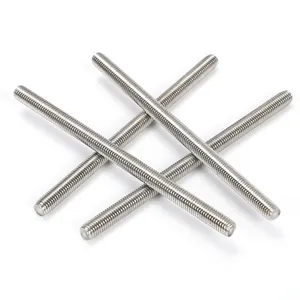 Stud Bolt Manufacturers 304 316 Stainless Steel DIN975 /DIN976 M3M4M5M6M8M10 Full Threaded Rods Bar Quick Fastener