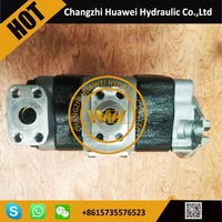 Pompe à engrenages de transmission de niveleuse 23A-60-11200 pour GD511A-1 GD521A-1