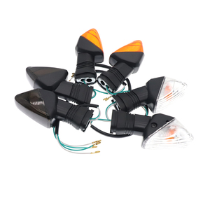 Clignotant de direction, lampe indicatrice, compatible avec Kawasaki VERSYS KLR 650 <span class=keywords><strong>Z750</strong></span> Z750S Z1000 <span class=keywords><strong>NINJA</strong></span> ZX-6R ZX-6RR KLE 500/650 - Product Image 1