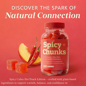 루비비타 도매 미국산 매콤한 마카 무이라푸아마 함유 에너지 호르몬 균형 성인 건강 관리 젤리 - Product Image 2