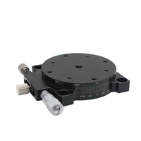 D60 360 degrés étape de réglage angulaire manuel table d'étapes rotatives manuelles autres instruments optiques étape manuelle WM wanming 60*60