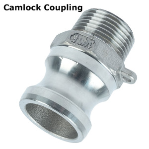 Raccordi di Precisione CNC Personalizzati Yod, Adattatori da 1/2 a 2 Pollici per Tubazioni <span class=keywords><strong>Gas</strong></span>, Accoppiamento Rapido Maschio NPT con Filettatura Camlock - Product Image 2