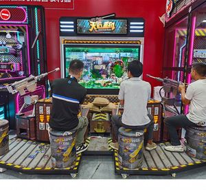 Dynamic Thunder Gatling Gun Heavy <b>Machine</b> Four-Player Shooting Arcade Console Coin Operated Adult <b>Amusement</b> for Shopping Malls - Product Image 2