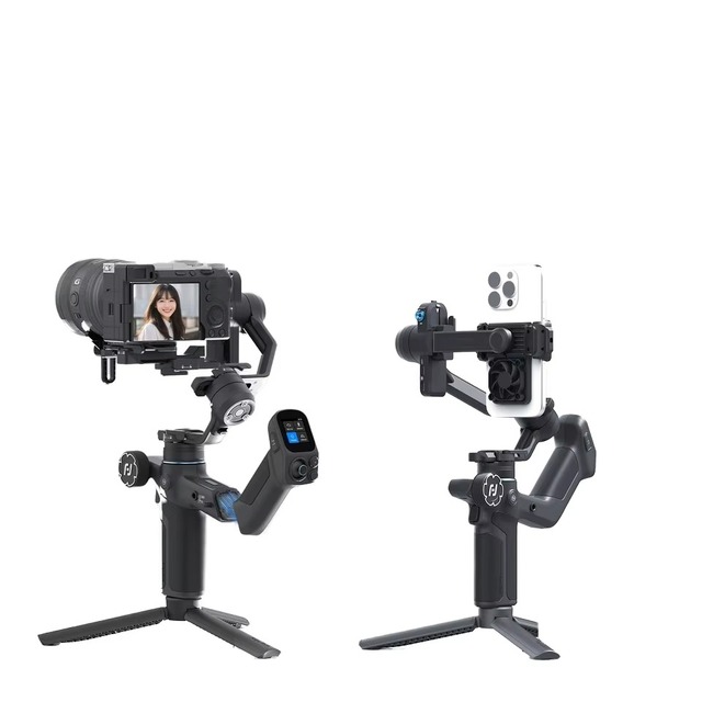 FeiyuTech Scorp Mini 3 all in one 3 axis Mobile Phone Mirrorless Sport Cameras Gimbal Stabilizer