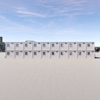 Maisons préfabriquées en panneaux sandwich EPS anti-sismiques, conteneurs préfabriqués modernes à faible coût, chambres d'école en kit