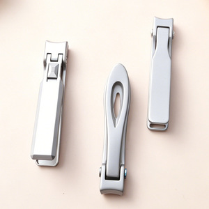 Nouveaux coupe-ongles en acier inoxydable à bouton-poussoir, grande ouverture, anti-éclaboussures, pinces à ongles pour manucure à domicile - Product Image 2