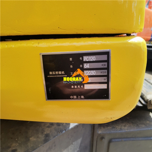 Excavadora Usada Komatsu PC120-6 de 12T, Modelo 2022, Maquinaria de Construcción con Motor y Bomba de Alto Rendimiento, en Buenas Condiciones - Product Image 5