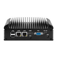 Mini PC CWWK sin ventilador 8250U 2 x Realtek RJ45 LAN 2 x DB9 RS232/485 COM PC Industrial DDR4 6USB HD+VGA Mini Ordenador para Oficina en Casa