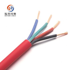 Câble d'alarme incendie HOTION CAT 3, 2 conducteurs * 1,5 mm, gaine rouge, isolation en caoutchouc silicone, BS6387 EN50200 PH30, 500 m - Product Image 6