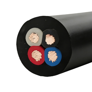 पेंगुइन कॉपर <span class=keywords><strong>2</strong></span> <span class=keywords><strong>3</strong></span> 4 कोर ठोस pvc इंसुलेटेड 450/750v 70 अधिकतम औद्योगिक खनन केबल - Product Image 3