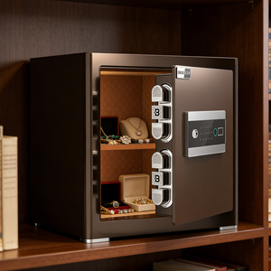 <span class=keywords><strong>Coffre</strong></span>-<span class=keywords><strong>fort</strong></span> électronique avec clavier, serrure à empreintes digitales, doublure en cuir, <span class=keywords><strong>coffre</strong></span>-<span class=keywords><strong>fort</strong></span> pour la maison, la banque, l'école, l'hôtel - Product Image 6