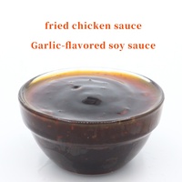 Inmersión de grado restaurante de pollo frito de soja con ajo coreano de alta calidad empaquetada en bolsa